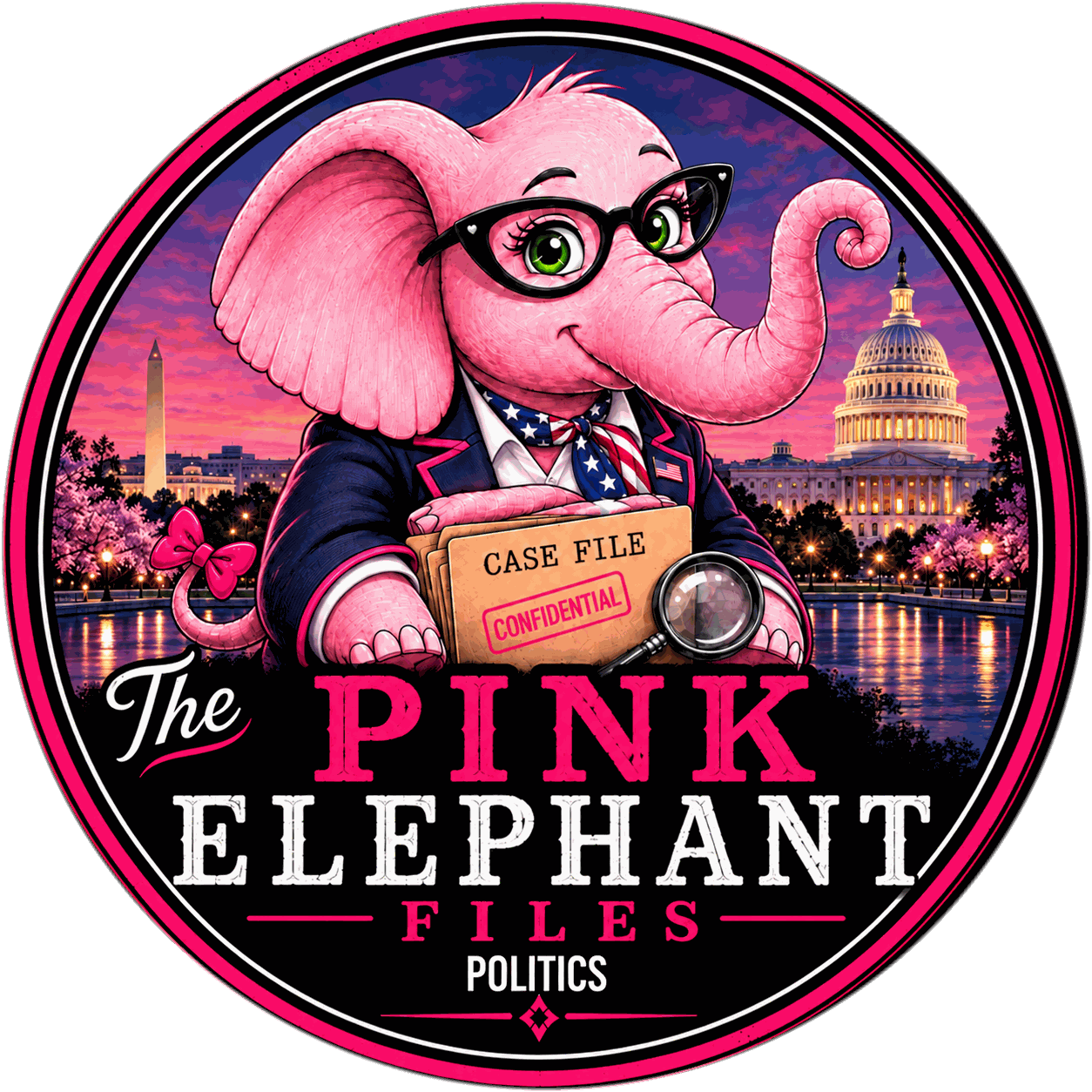 Politics badge for The Pink Elephant Files